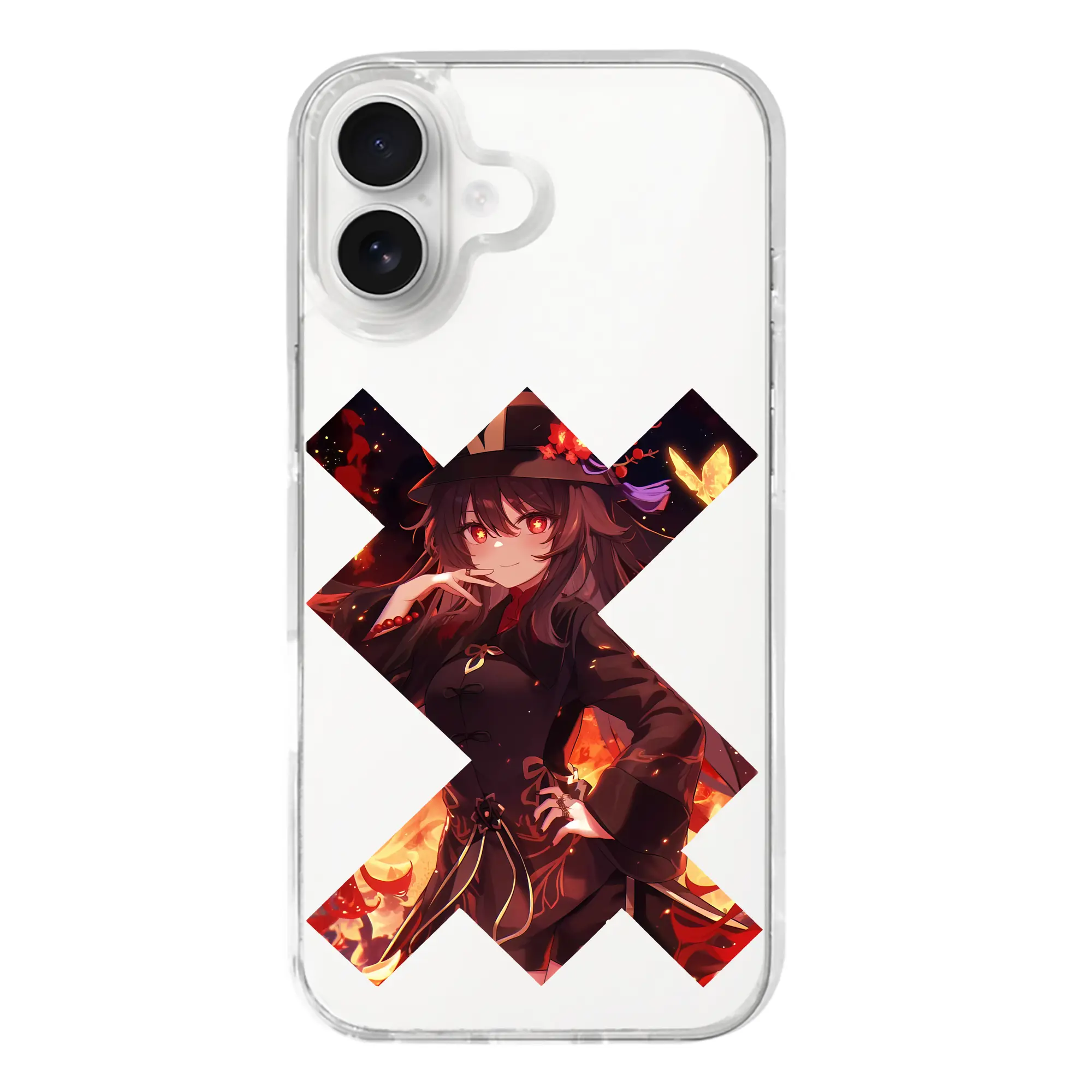 原 神 グッズ フータオ - iPhone 17シリーズ 透明スマホケース – 薄型・耐衝撃・精密フィット保護カバー